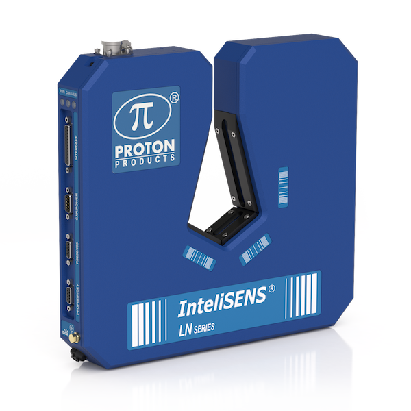 Proton Products InteliSENS lump and neckdown gauge for cable and extrusion measurement