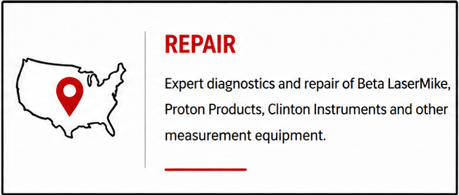 Laser gauge calibration & repair